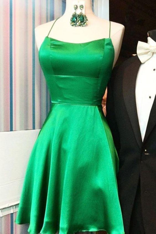 Homecoming Dresses Carley Green Short CD24272