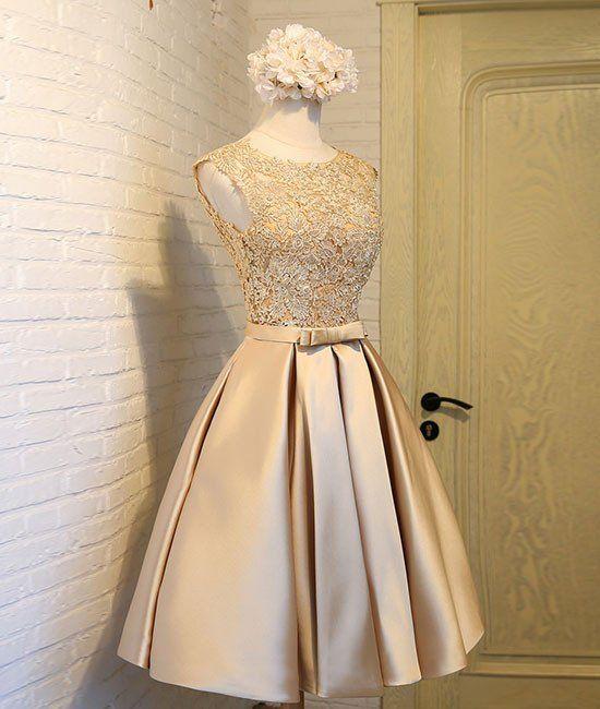 Homecoming Dresses Jazmine Short Appliques Elegant Graduation Dress CD2735