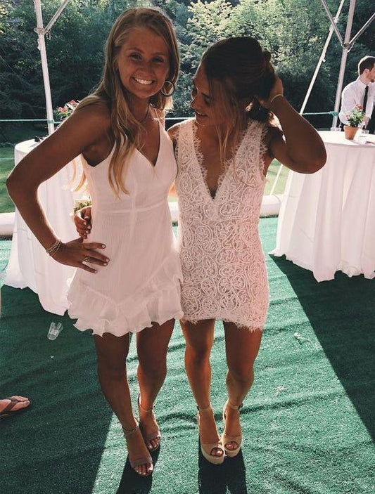 Cadence Homecoming Dresses 2024 White CD3087