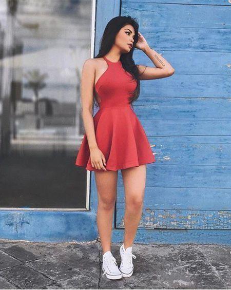 Cute Nan Homecoming Dresses Short CD367