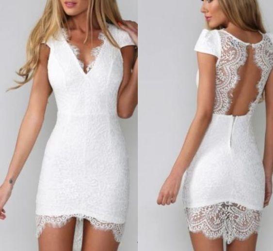 CUTE LACE Norah Homecoming Dresses DEEP V CD4036