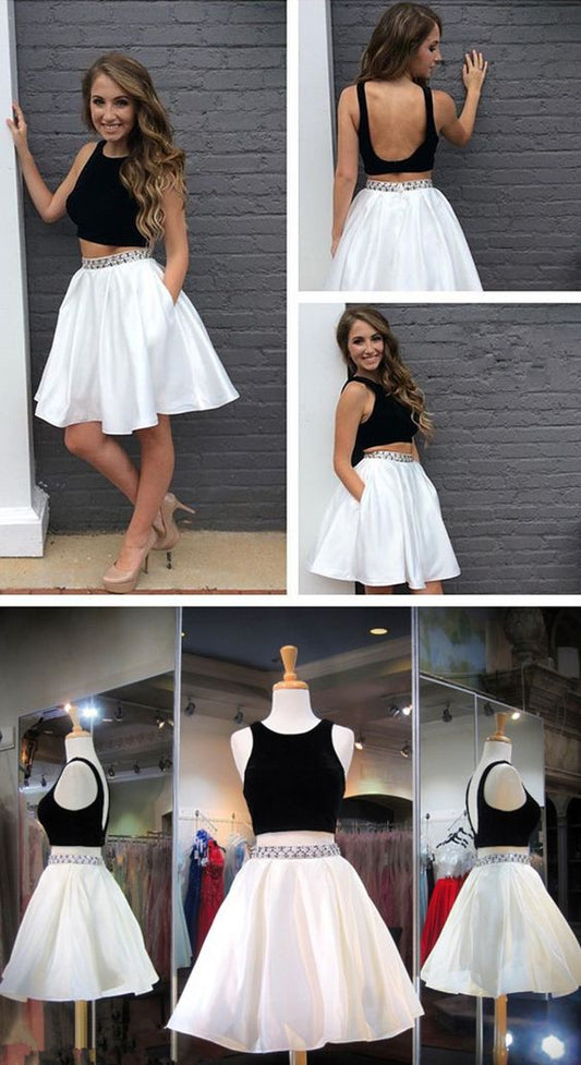 Homecoming Dresses Maddison Short Backless CD4327