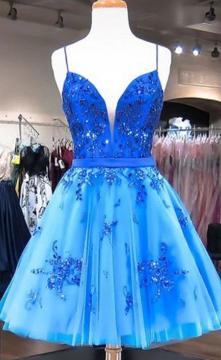 Sexy With Rhinestones Beaded Homecoming Dresses Heidy CD4403