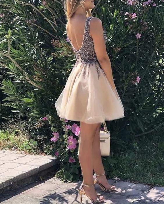 Cheap Lovely Short Lizeth Homecoming Dresses CD5044