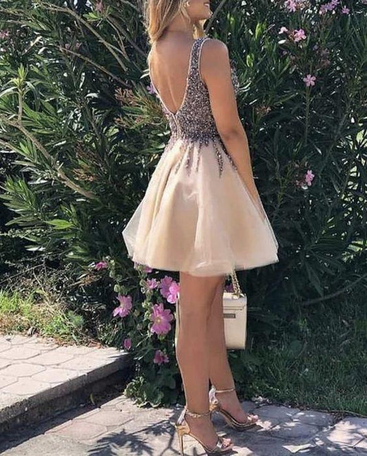 Cheap Lovely Short Lizeth Homecoming Dresses CD5044