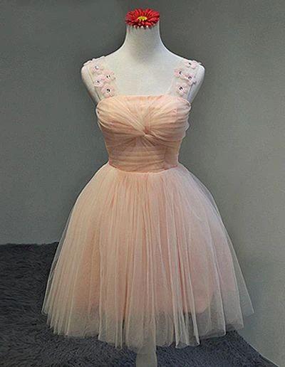 Floral Tulle Ryleigh Homecoming Dresses CD8514