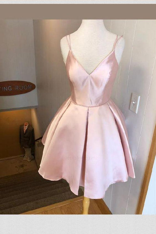 V-Neck 2024 Homecoming Dresses Alina CD91