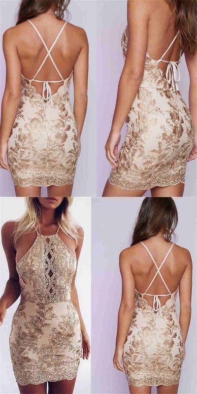 Joslyn Homecoming Dresses Sheath Halter Mini CD92
