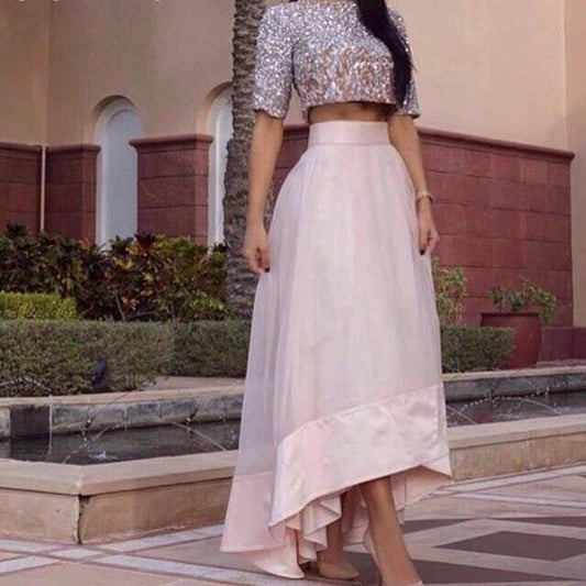 Prom Dresses Sequin Sheer Backless Prom Dress Sexy Prom Dress Bling Prom Dress RS736