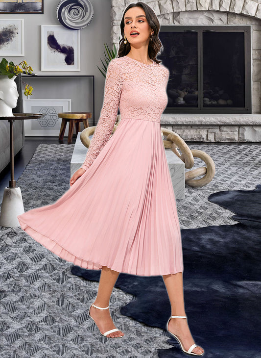 Deborah A-Line Knee-Length Bridesmaid Dress SRSP0013126