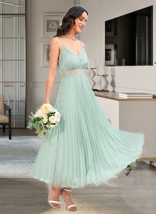Beatrice A-LineV-neckAnkle-LengthBridesmaidDress#273652 SRSP0013283