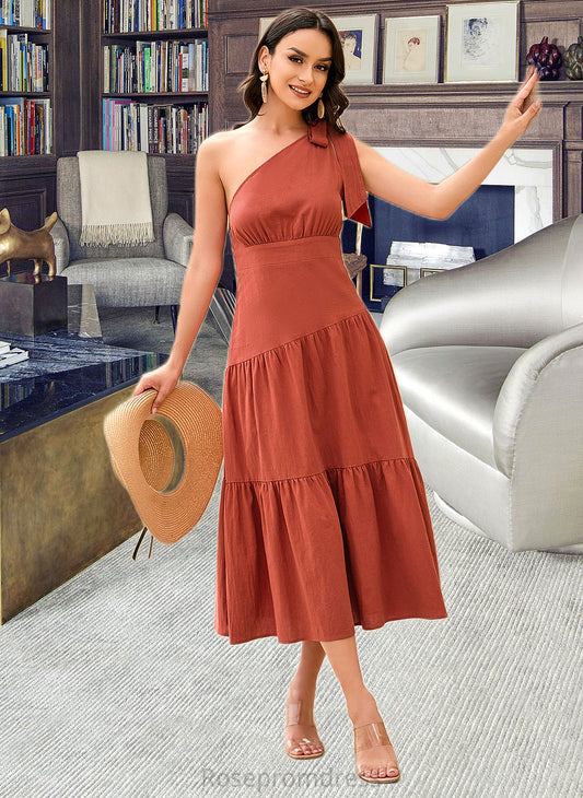 Marely A-LineOne-ShoulderAnkle-LengthBridesmaidDress#273612 SRSP0013297