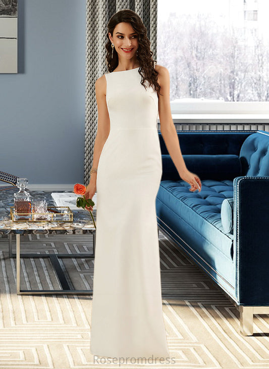 Jimena Trumpet/Mermaid Floor-Length Wedding Dress SRSP0013762