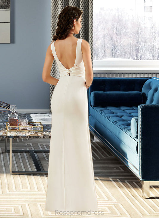 Jimena Trumpet/Mermaid Floor-Length Wedding Dress SRSP0013762