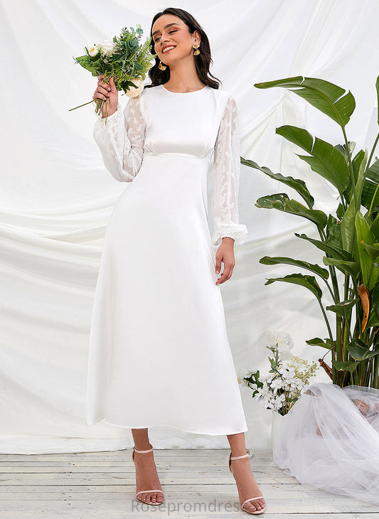 Dress Wedding Dresses A-Line Gertrude Tea-Length Wedding