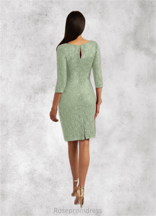 Sariah Sheath Lace Knee-Length Dress SRSP0019911