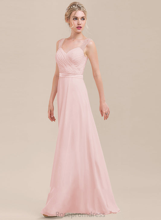 A-Line Neckline Fabric Ruffle Length Embellishment Floor-Length Silhouette Sweetheart Peyton Sleeveless Off The Shoulder Bridesmaid Dresses