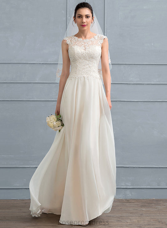 Chiffon Sofia Wedding Dresses Floor-Length Wedding Beading A-Line Sequins With Dress