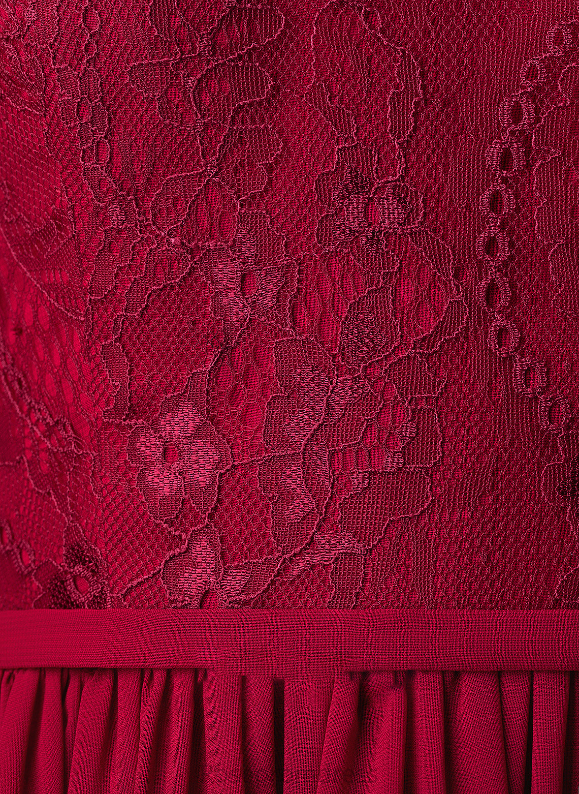 Length Fabric Lace A-Line Straps Silhouette Floor-Length ScoopNeck Neckline Nicole Sleeveless Tulle Bridesmaid Dresses