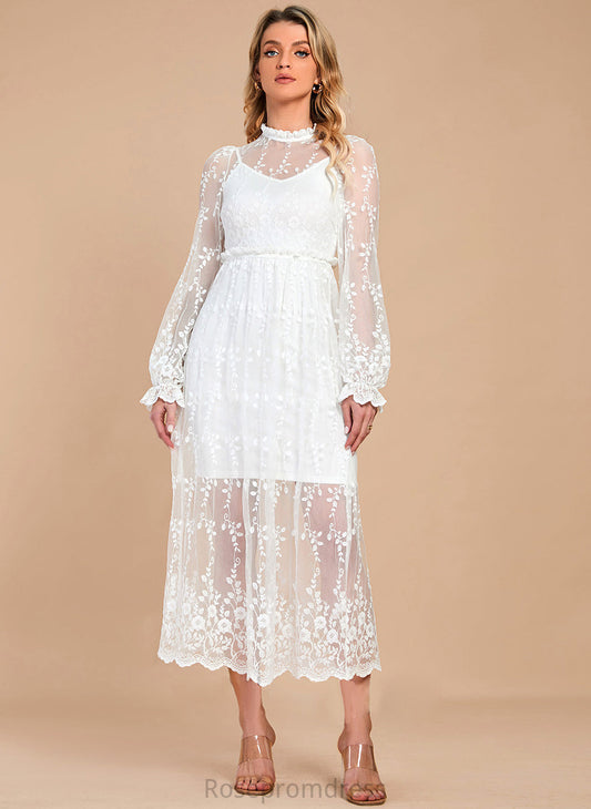 Kyra A-Line Short/Mini Dress Wedding Dresses Wedding V-neck