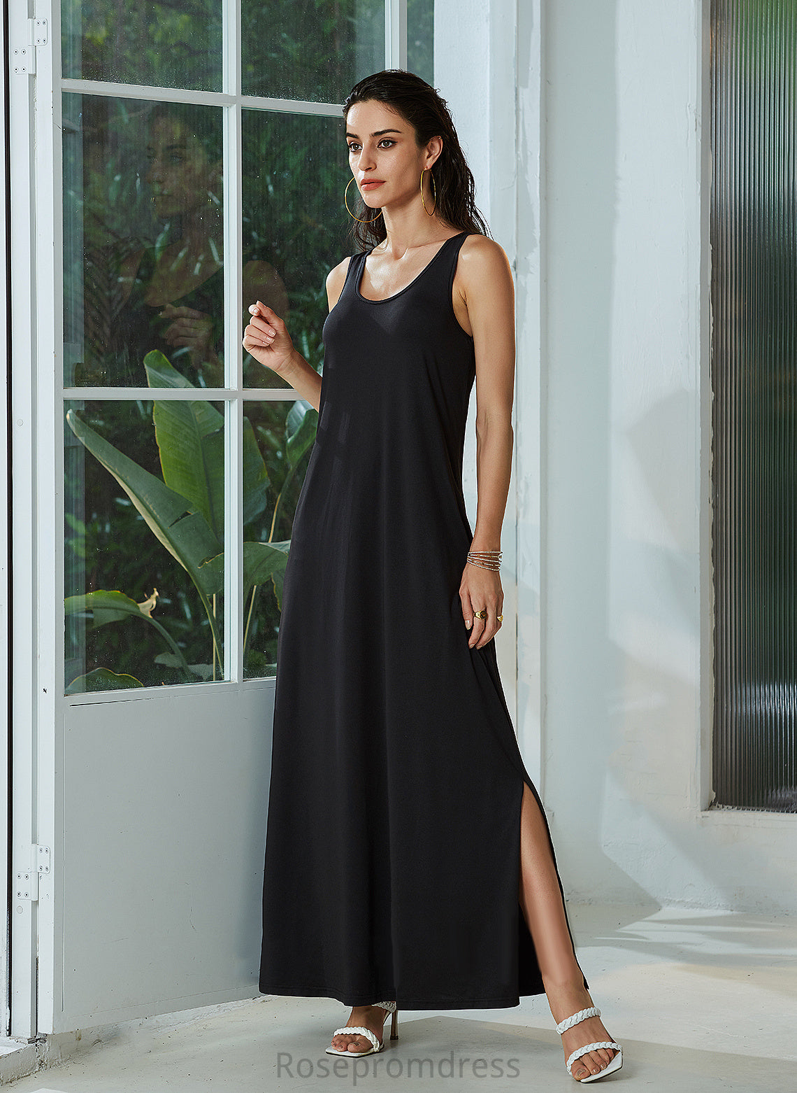 Round Skyla Formal Dresses Neck Sheath Dresses