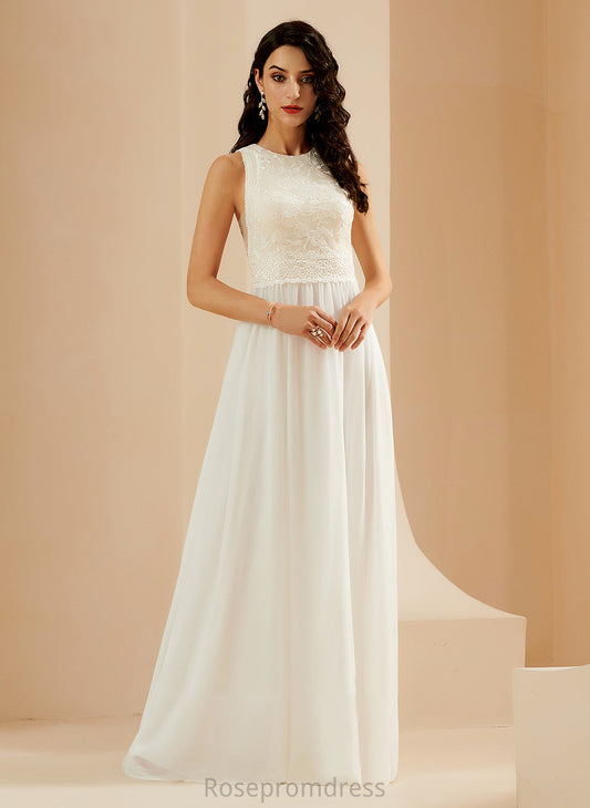 Jaelynn Wedding Dresses Train Wedding Dress Sweep With Lace A-Line Sequins