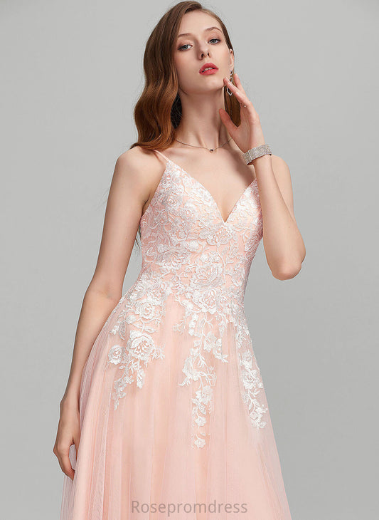 Nydia Tulle Wedding Ball-Gown/Princess Sweetheart Dress Wedding Dresses Floor-Length With Sequins