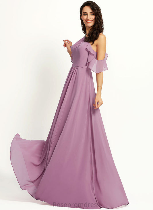 Embellishment Neckline A-Line Silhouette Floor-Length Fabric ScoopNeck Pockets Length Claudia Bridesmaid Dresses