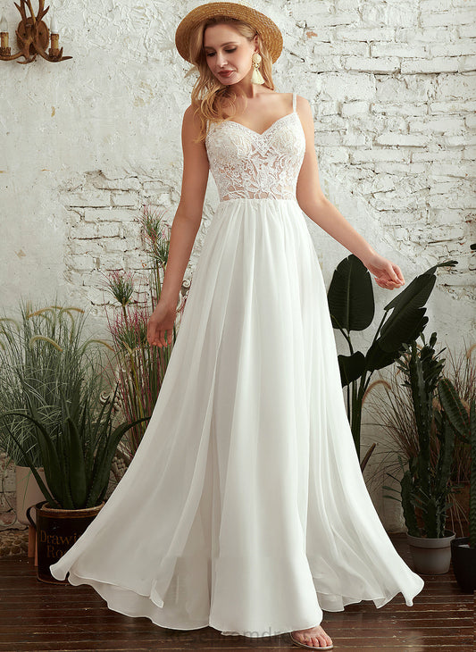 Dress Split Wedding Nan Wedding Dresses Beading V-neck With Floor-Length A-Line Front