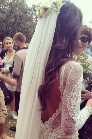 3M Long Simple Ivory Chiffon Cathedral Veil for Wedding Cheap Wedding Veils V03