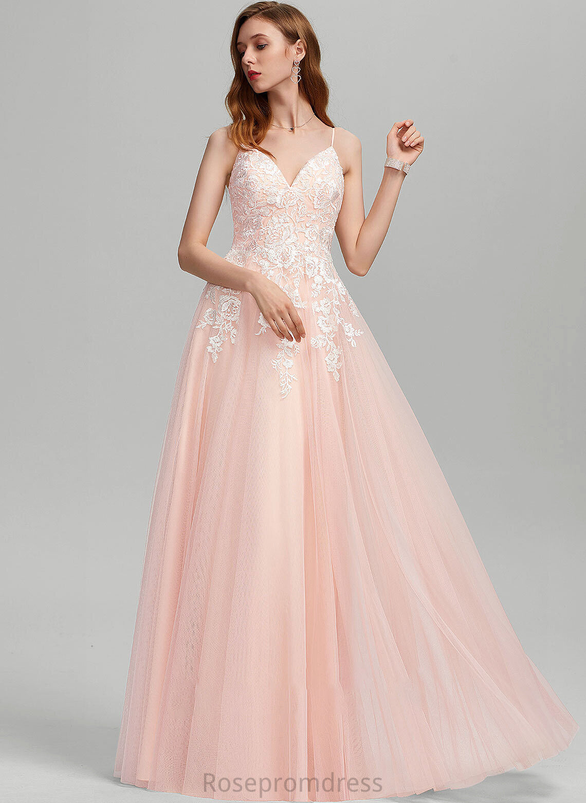 Nydia Tulle Wedding Ball-Gown/Princess Sweetheart Dress Wedding Dresses Floor-Length With Sequins