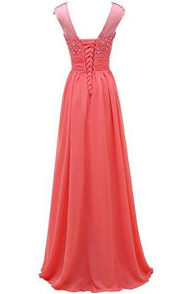 Lace Long Prom Evening Dress Gown Bridesmaid For Wedding RS200