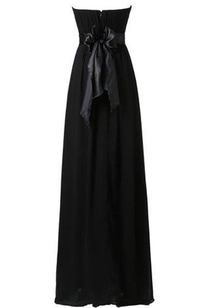 Sweetheart Bridesmaid Chiffon Prom Dresses Long Evening Gowns RS232