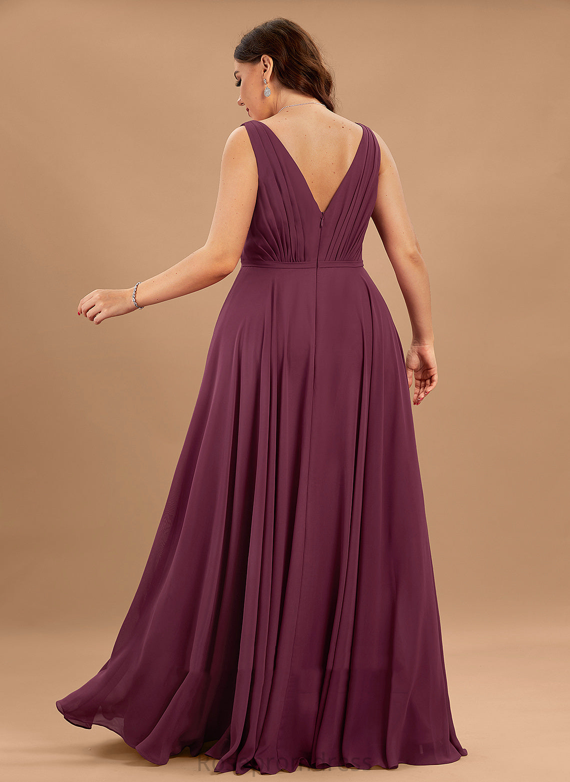 Fabric V-neck A-Line Length Floor-Length Neckline Embellishment Pleated Silhouette Dixie Off The Shoulder Floor Length Bridesmaid Dresses