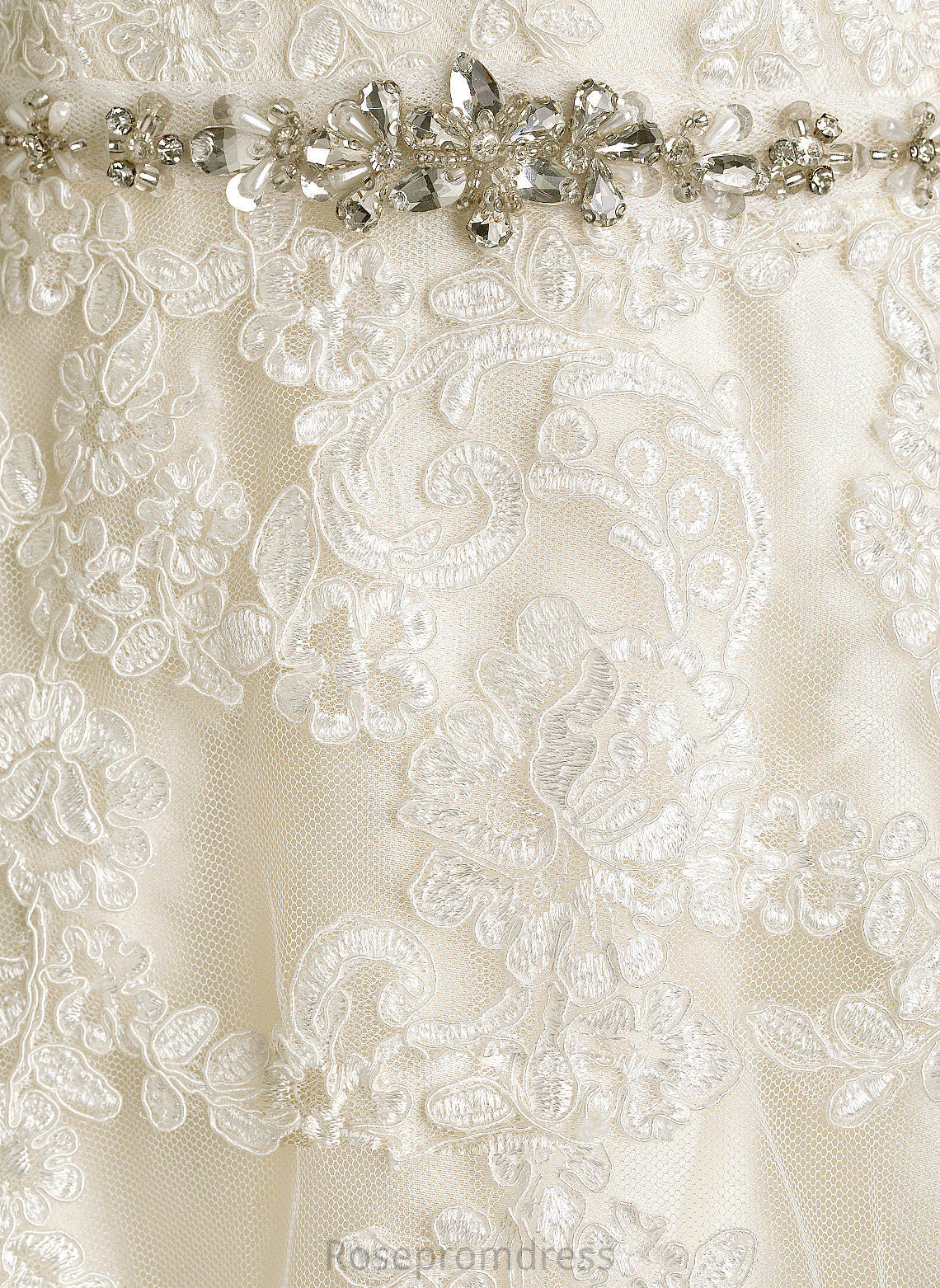 Abagail Beading With V-neck Chapel Train Wedding Dresses Dress Ball-Gown/Princess Lace Sequins Tulle Wedding