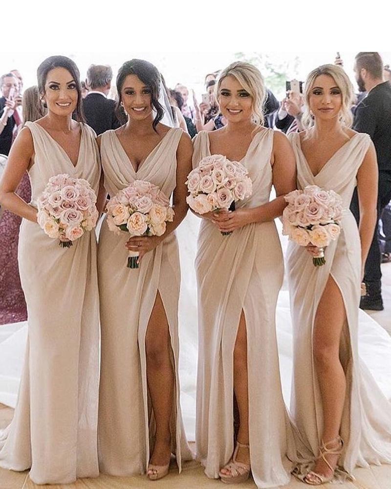 bridesmaid dresses long