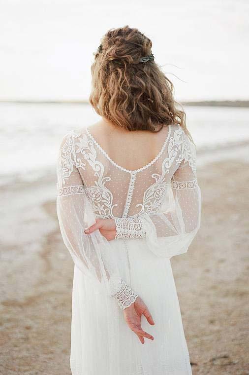 beach wedding dresses