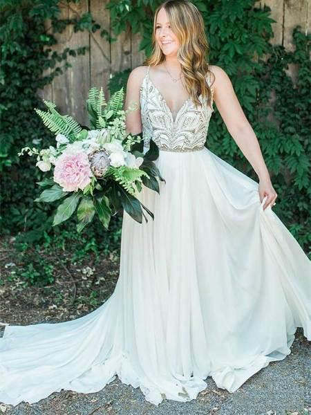 Chiffon Wedding Dresses