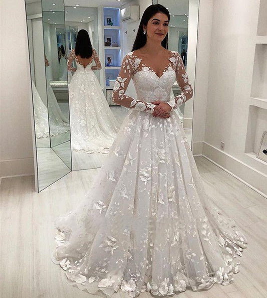 wedding dresses lace