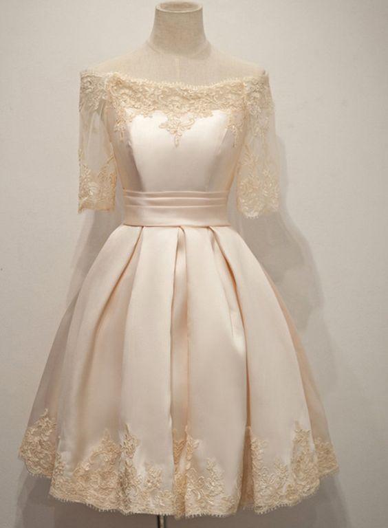 Elegan Maeve Homecoming Dresses Tulle Off Shoulder CD10429