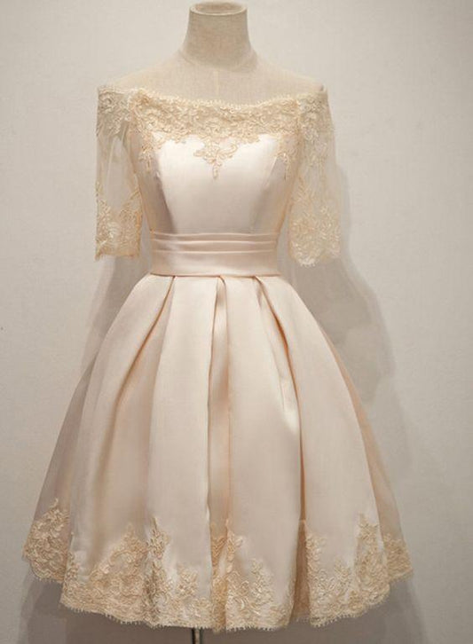 Elegan Maeve Homecoming Dresses Tulle Off Shoulder CD10429