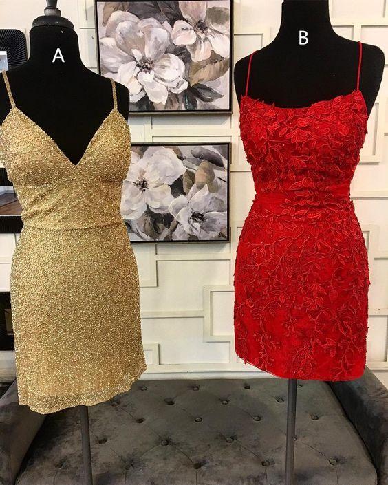 Straps Homecoming Dresses Ashleigh Tight Mini Party CD10591