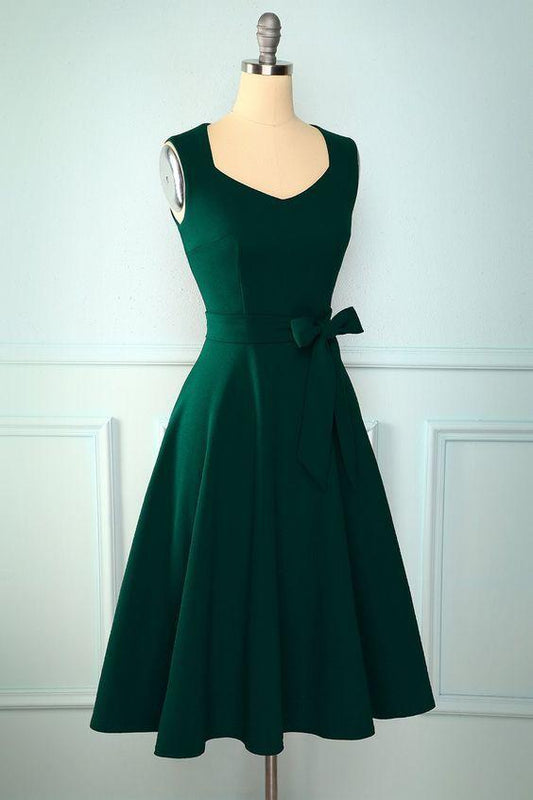 Dark Green Short Homecoming Dresses Reina CD11008