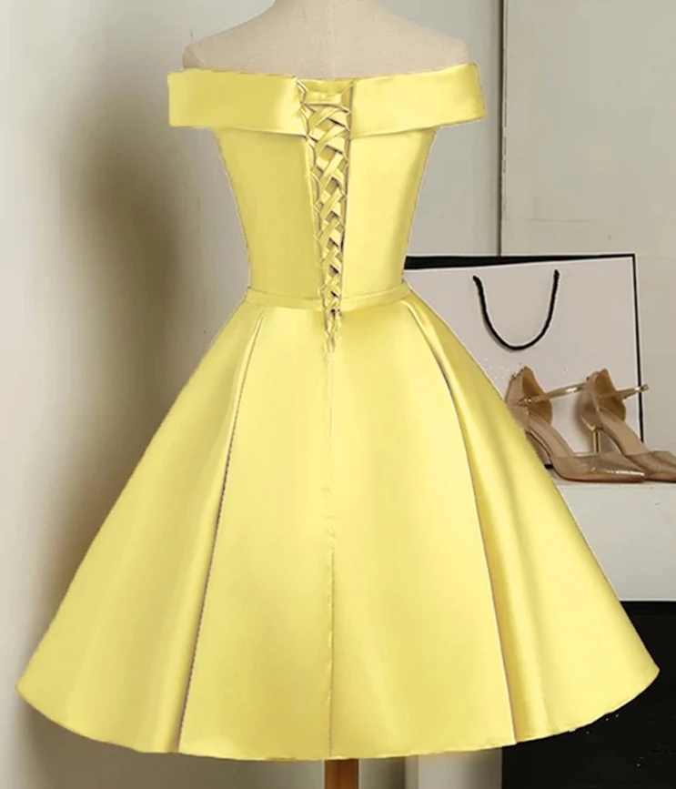 Semi Formal A Line Satin Cocktail Lila Homecoming Dresses Gown CD11392