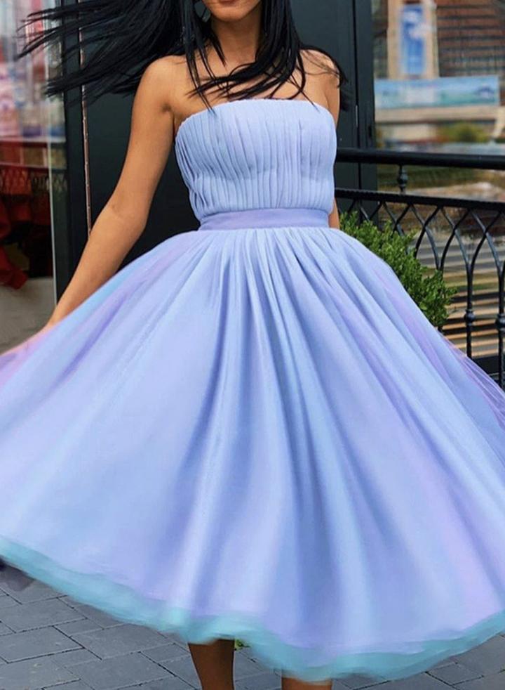 Cute Tulle Short Homecoming Dresses Bethany Dress CD11890