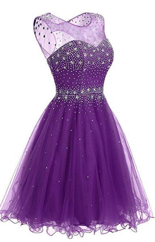 Graduation Dresses Homecoming Dresses Annika Scoop Neck CD12237
