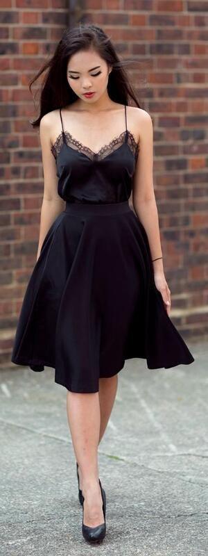 A-Line Black Homecoming Dresses Belinda A-Line Black CD1365