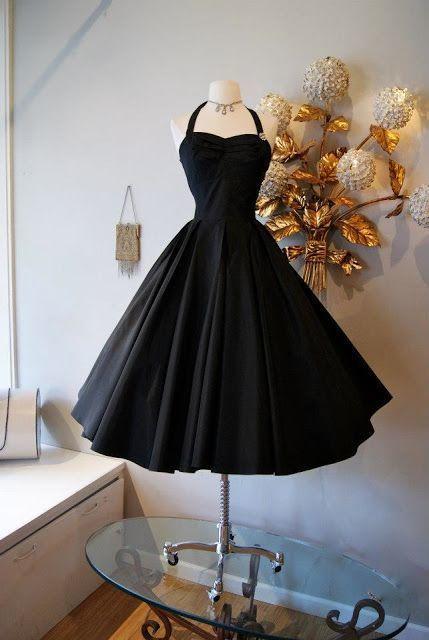 Vintage Keira Homecoming Dresses Black Short CD13967