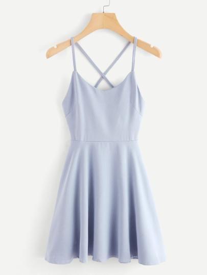 Criss Cross Back Homecoming Dresses Jaida CD1534