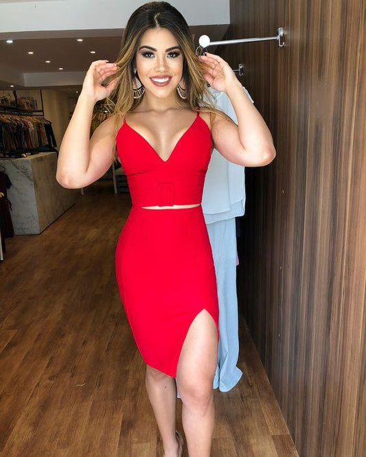 Red New Celia Homecoming Dresses Arrive CD16903